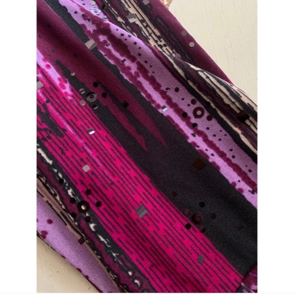 Picadilly : purple abstract print jacket - Picture 5 of 15